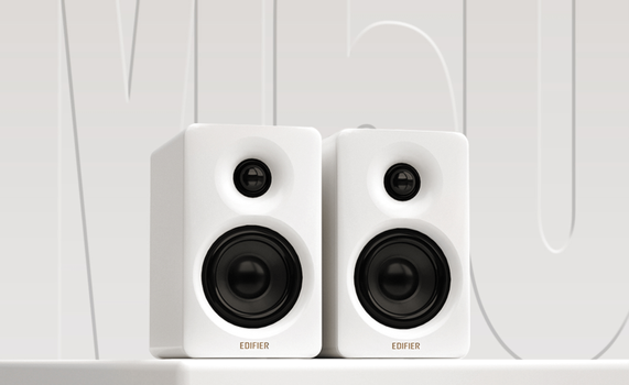 Edifier M60 compact desktop speakers White, 66W, Bluetooth 5.3, USB-C, AUX (M60-WT)