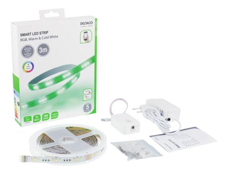 Deltaco LED-strip Wi-Fi RGB 3 meter (SH-LS3M)