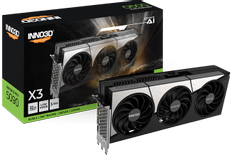 INNO3D GeForce RTX 5090 32GB X3, 3x DisplayPort 2.1b, 1x HDMI 2.1b, 1000W