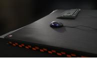 Deltaco Gaming DMP440 XXL deskmat - tastatur- og musematte - 120 x 60 cm (GAM-081)