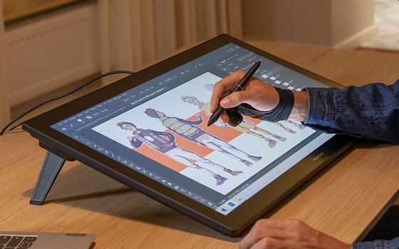 Huion Kamvas Pro 27 (4K) tegnebrett med 4K HDR - VESA 100x100 (GT-2701)