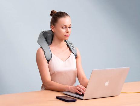 Naipo oFree massasjeapparat med varme - Japansk Shiatsu massasjeteknikk (MGS-2301)