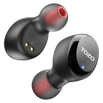 Tozo T6S vanntette trådløse ørepropper True wireless-hodetelefoner med mikrofon (TZ-T6S)
