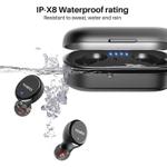 Tozo T10S vanntette trådløse ørepropper True wireless-hodetelefoner med mikrofon (TZ-T10S)