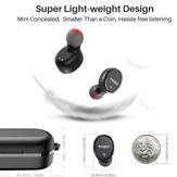 Tozo T10S vanntette trådløse ørepropper True wireless-hodetelefoner med mikrofon (TZ-T10S)
