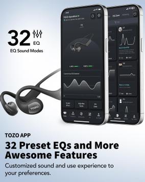 Tozo OpenReal hodetelefoner med luftledningsteknologi (TZ-OpenReal)