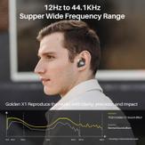 Tozo Golden X1 trådløse ørepropper True wireless LDAC-hodetelefoner med mikrofon (TZ-GoldenX1)