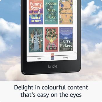 Amazon Kindle Colorsoft Signature Edition (32 GB) 7" fargeskjerm demo (B0CX8YKQ2H-Demo)
