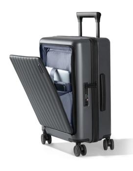 Xiaomi håndbagasje/ kabinkoffert med frontåpning laptop-lomme 20" mørkegrå, 34.5x25.5x51cm (BHR8681CN)