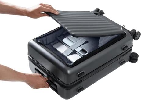 Xiaomi håndbagasje/ kabinkoffert med frontåpning laptop-lomme 20" mørkegrå, 34.5x25.5x51cm (BHR8681CN)