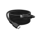 Digitus USB-C USB4 240W 1m USB Silicone connection cable, USB-C - USB-C 1m, USB 4.0 Gen3, 40G, 240W, 8K, black (AK-300344-010-S)