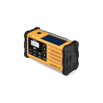 Sangean MMR-88 DAB+ portabel DAB+/FM sveiveradio med solcellepanel - nå med USB-C (A500559)