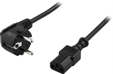 Deltaco Power Cable - 2 m - EU (DEL-109)