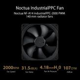 ASUS ProArt LC 420 AiO Water Cooler with 3x140mm Noctua NF-A14 industrialPPC-2000 Radiator Fans - støtter bl.a LGA1700, LGA1851 og AM5/AM4 (90RC00N0-M0UAY0)
