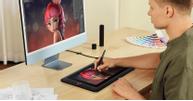 XP-Pen Artist 13.3 Pro V2 tegnebrett med 99% sRGB-skjerm (MD130FH-AD41)
