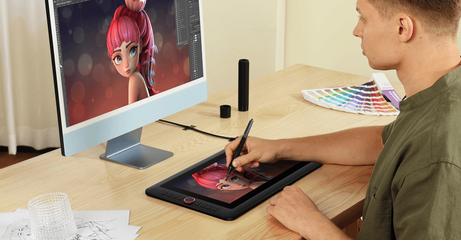 XP-Pen Artist 13.3 Pro V2 tegnebrett med 99% sRGB-skjerm (MD130FH-AD41)