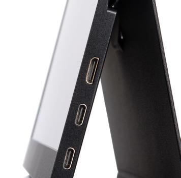 Ontario 14" Full-HD bærbar ekstraskjerm får strøm og videosignal gjennom USB-C-kabel (ONT-PM-1401)