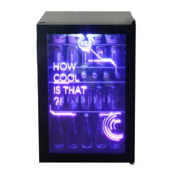 HCK Cyberpunk gaming-kjøleskap 115L (SC-130B-CYBER)