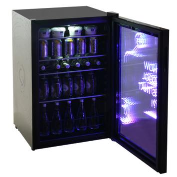 HCK Cyberpunk gaming-kjøleskap 115L (SC-130B-CYBER)