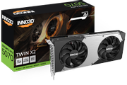 INNO3D GeForce RTX 5070 12GB Twin X2, 3x DisplayPort 2.1b, 1x HDMI 2.1b, 650W