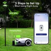 Anthbot Genie 3000 robotgressklipper Plug&Play vanntett (IPX6) - opptil 4 timer bruk (3000m²) (ANTHBOT-GENIE-3000)