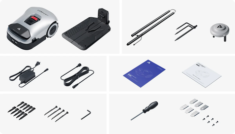 Anthbot Genie 3000 robotgressklipper Plug&Play vanntett (IPX6) - opptil 4 timer bruk (3600m²) (ANTHBOT-GENIE-3000)