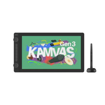Huion Kamvas 16 (Gen 3) 16" tegnebrett med IPS-skjerm - 99% sRGB (GS1563)