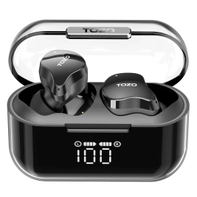 Tozo Crystal Buds vanntette ørepropper True wireless-hodetelefoner med mikrofon