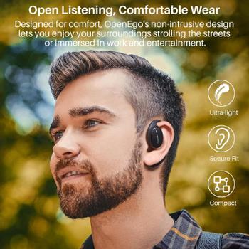 Tozo OpenEgo trådløse ørepropper TWS True wireless-hodetelefoner med mikrofon (TZ-OpenEgo)