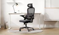 Sihoo 102C - svart ergonomisk kontorstol (SH-M102C-M101)