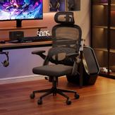 Sihoo 102C - svart ergonomisk kontorstol (SH-M102C-M101)