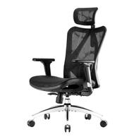 Sihoo M57 - svart ergonomisk kontorstol