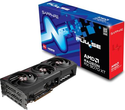 Sapphire Radeon RX 9070 XT 16GB Pulse, 2x DisplayPort,  2x HDMI (11348-03-20G)