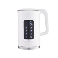 Platinet vannkoker med LCD-skjerm - hvit 1.7 liter, 2200W