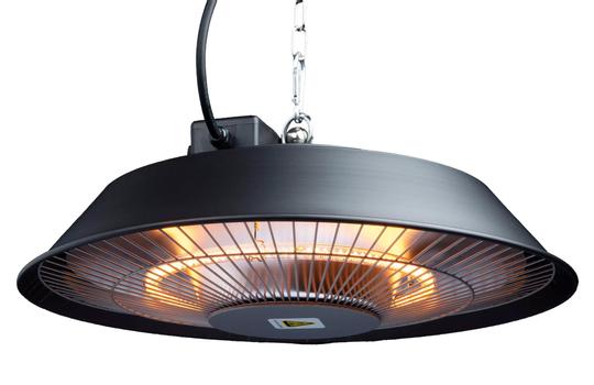 Tundra Terrassevarmer 1500W Takhengt Sort (TUNDRA-1025)