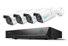 Reolink 4K kameraovervåkningspakke - NVR - 4 AI-kameraer 8MP, PoE, inkl. 4 stk. RLC-810A 4K AI-kameraer, 2TB harddisk og kabler
