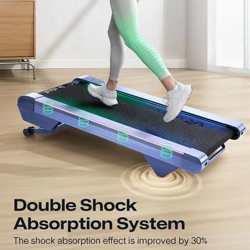 Urevo CyberPad Home gåmølle m/ stigningsfunksjon 6km/t, 110x42cm bånd (URTM038)