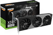 INNO3D GeForce RTX 5070 12GB X3 OC, 3x DisplayPort 2.1b, 1x HDMI 2.1b, 650W