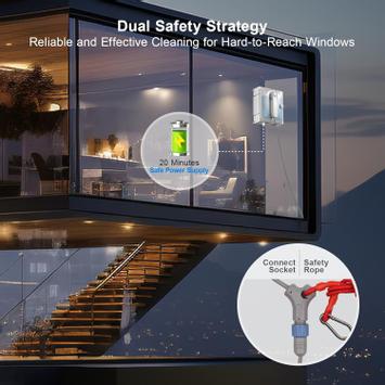 Xiaomi Hutt W9 smart vindusvaskerobot (HUTT-W9)