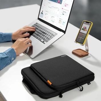 Tomtoc DefenderACE-A03 Laptop Shoulder Bag For 16-inch MacBook Pro - Black (A03F2D1)