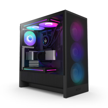 Multicom Flow A902 Gaming PC AMD Ryzen 5 7600X3D, 32GB DDR5 RAM, 2TB PCIe SSD, 4TB HDD, GeForce RTX 5070 Ti 16GB GDDR7, 2.5GbE, Wi-Fi 6E, Windows 11 Home