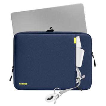 Tomtoc Defender-A13 Protective Laptop Sleeve for 16-inch MacBook Pro - Navy Blue (A13F2B2)