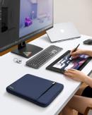 Tomtoc Defender-A13 Protective Laptop Sleeve for 13-inch MacBook Air/Pro - Navy Blue (A13C2B2)