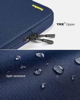 Tomtoc Defender-A13 Protective Laptop Sleeve for 13-inch MacBook Air/Pro - Navy Blue (A13C2B2)
