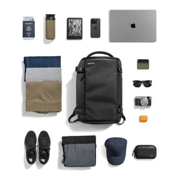 Tomtoc Navigator-T66 40L Travel Laptop Backpack black (T66M1D1)