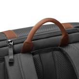 Tomtoc VintPack-TA1 Laptop Backpack Black for 16" laptop og 12.9" iPad, 45x30x15cm (TA1M1D1)