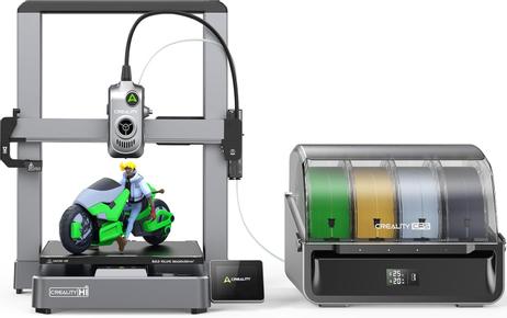 Creality Hi Combo 3D printer 260x260x300mm 1.75 mm Hyper-PLA,  PLA, PETG, ABS, PLA-CF (CR-HI-COMBO)