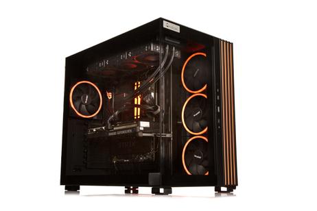 Multicom Light Base A925 Gaming-PC AMD Ryzen 7 9800X3D, 64GB DDR5 RAM, 4TB PCIe SSD, GeForce RTX 5080 16GB GDDR7, 5GbE, Wi-Fi 7 320MHz, Windows 11 Home (MULTICOM-A925-06-AMDFB)