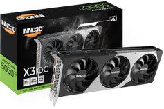 INNO3D GeForce RTX 5060 Ti 16GB X3, OC 3x DisplayPort 2.1b, 1x HDMI 2.1b, 650W