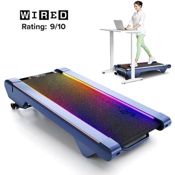 Urevo CyberPad Home gåmølle m/ stigningsfunksjon 6km/t, 110x42cm bånd (URTM038)